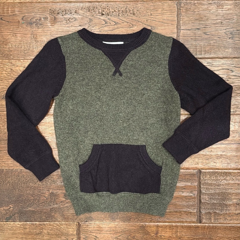 Marie Chantal - Boys’ 100% Cashmere Sweater - Brown & Green - Size: 4T